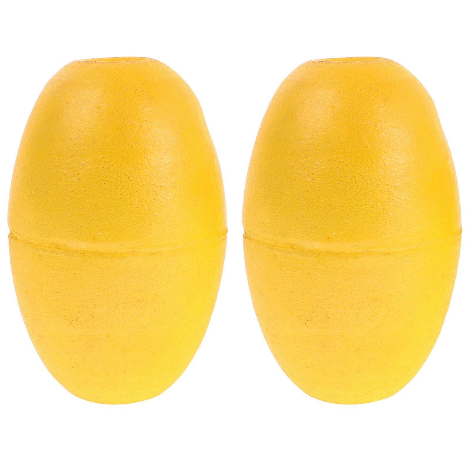 Yellow Buoy Floats with Rope for Kayak Yacht Anchor – Lightweight Drift Brake Float for Dock Trail Markers and Swimming Pools – Portable Easy Install