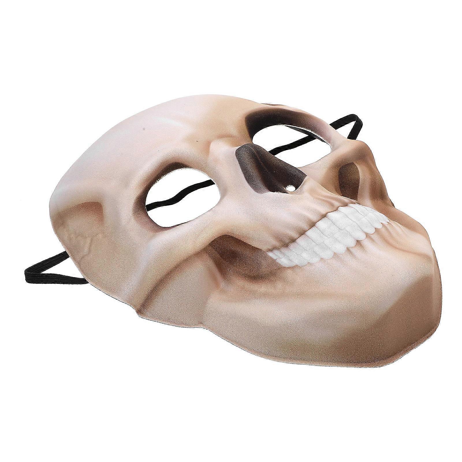 Spooky Skull Mask for Halloween Party Decorations – Frightening Carnival Costume Accessory for Masquerade Cosplay Events