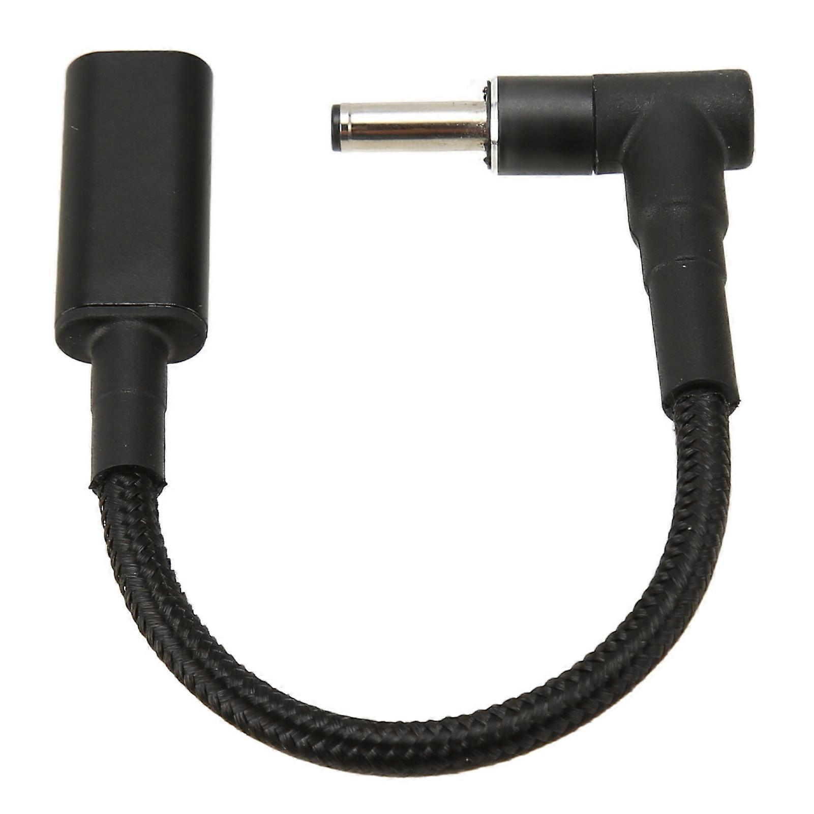 USB C to Slim Tip Adapter Cable 100W PD USB C Charging Adapter for 4.0x1.35 Port Laptop