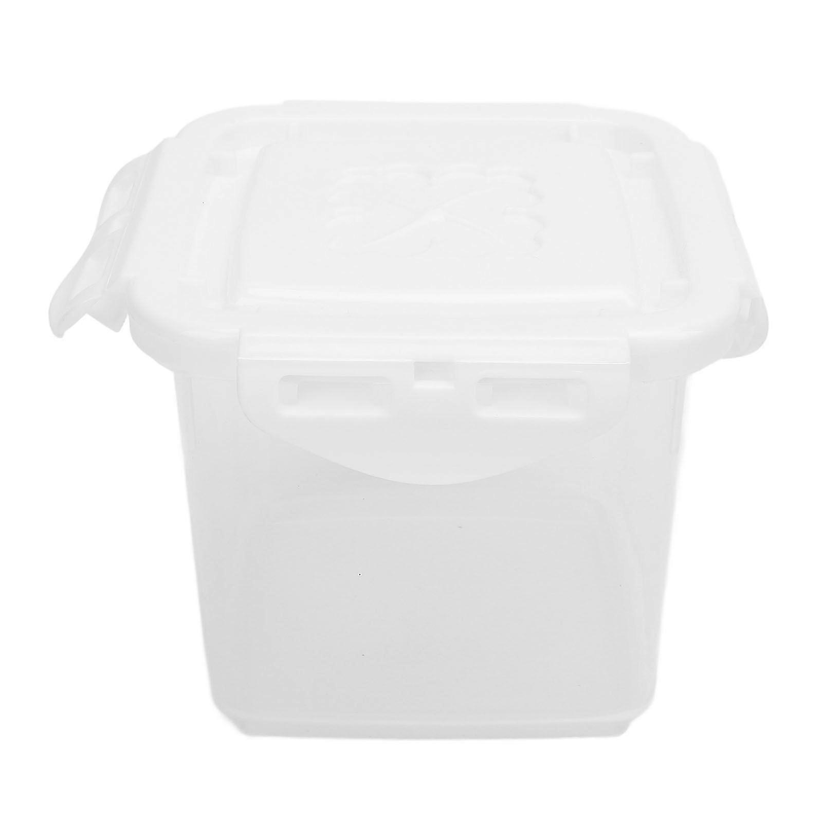 Food Storage Container 650ML PP Food Grade Sealed with Lid Multipurpose Food Storage Box for Mousse Layer Cake Tiramisu Ice Cream YMHC