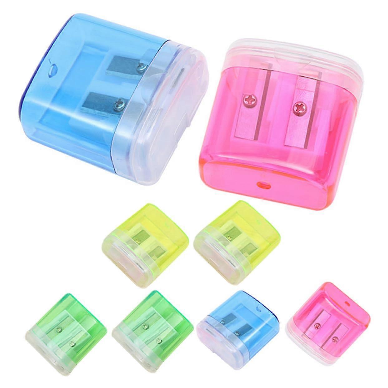 Pencil Sharpener Handheld for School Classroom Office Portable Manual Sharpener for Standard Pencils