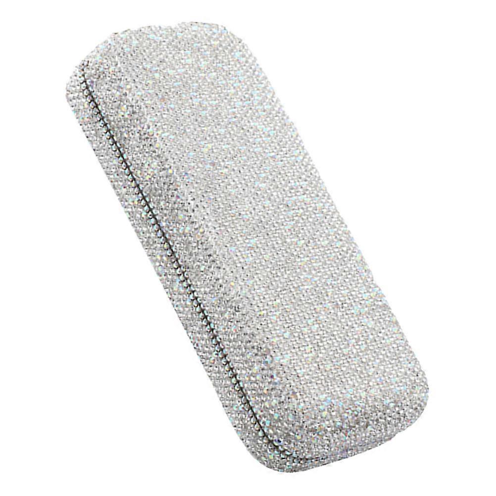 Rhinestone Hard Shell Glasses Case Portable Eyewear Organizer Sturdy Compact Multi Functional Storage for Sunglasses Eyeglasses Women