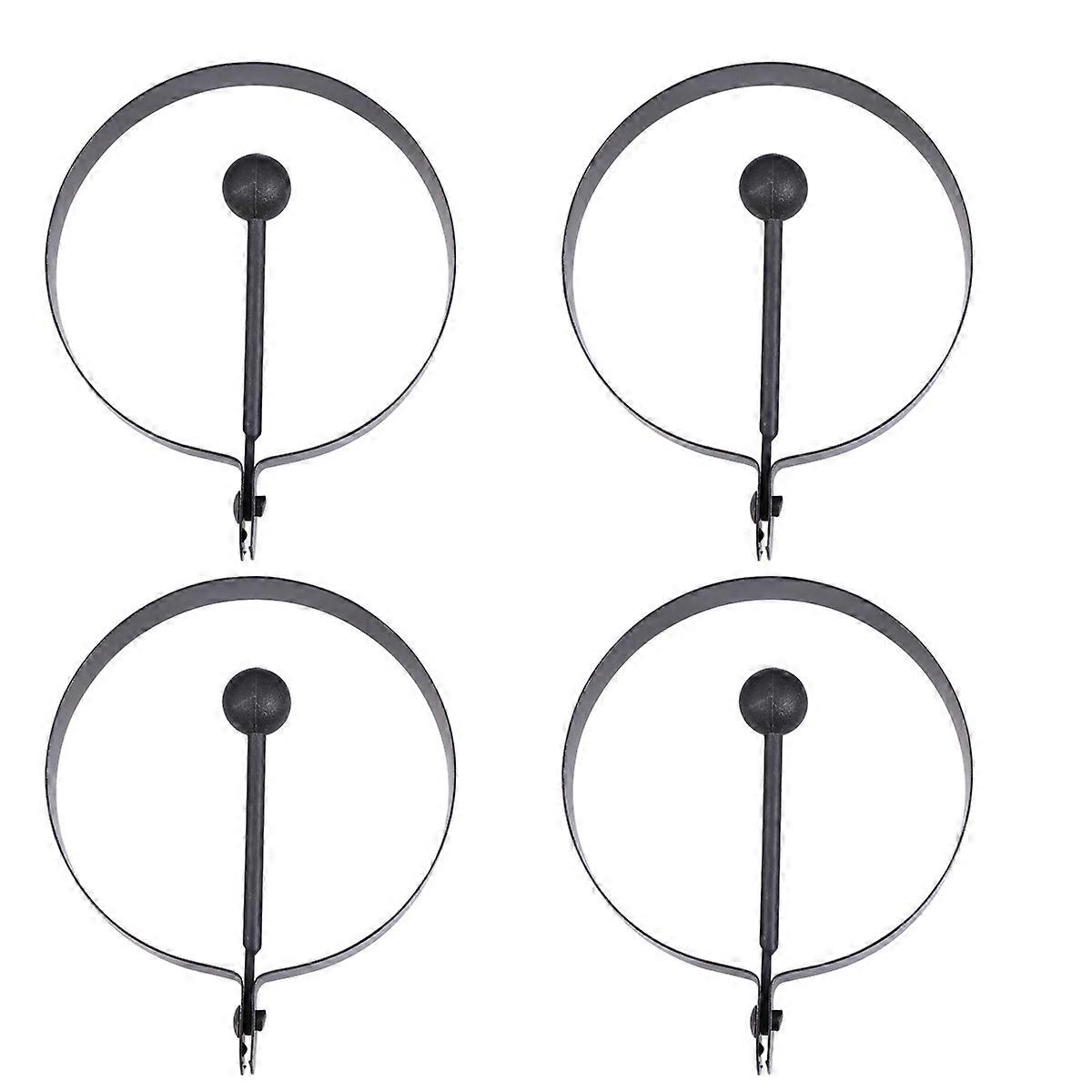 Forma do naleśników ze stali nierdzewnej dla rodziców Przygotowanie śniadania 10,5X8,5X1,5 cm Formy do jajek 4 szt