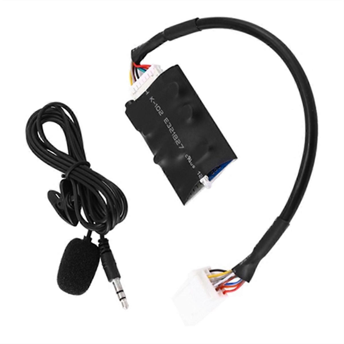 Car Radio Audio Adapter Bluetooth AUX Cable for
