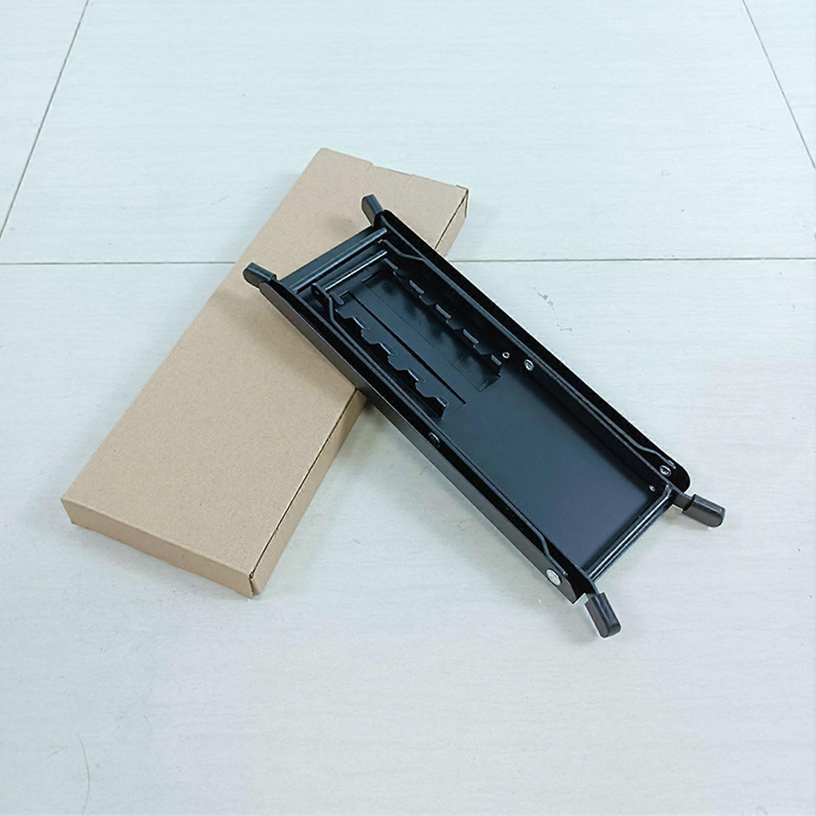 Gitarr fotstöd 4 position Höjdjusterbar Vikbart fast stöd för instrument 