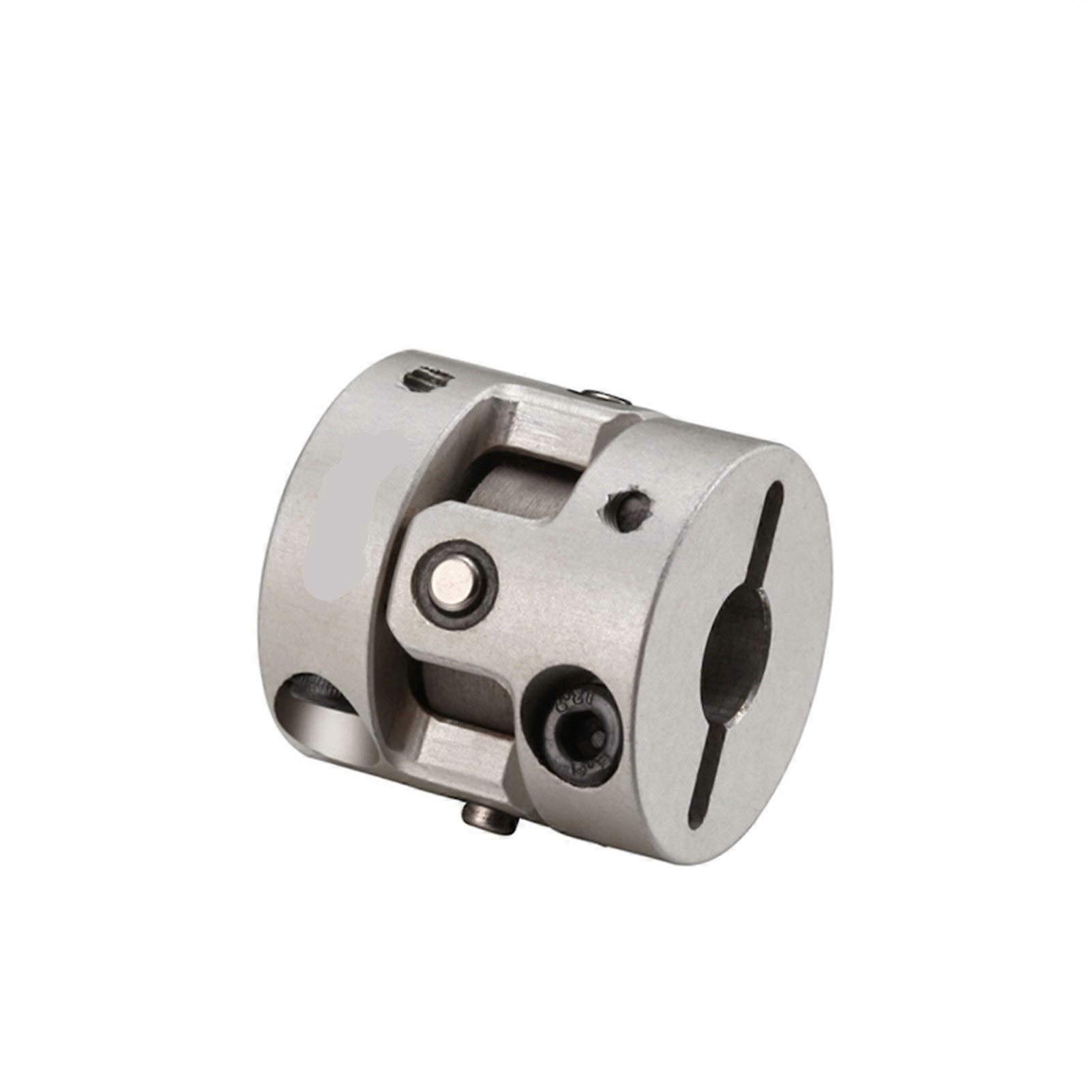 Clutch Shaft Aluminium Alloy D36 L54 Universal Joint CNC Vibration Parallel Angle Misalignment Metal (Inner Diameter: 16 x 20) 16x20