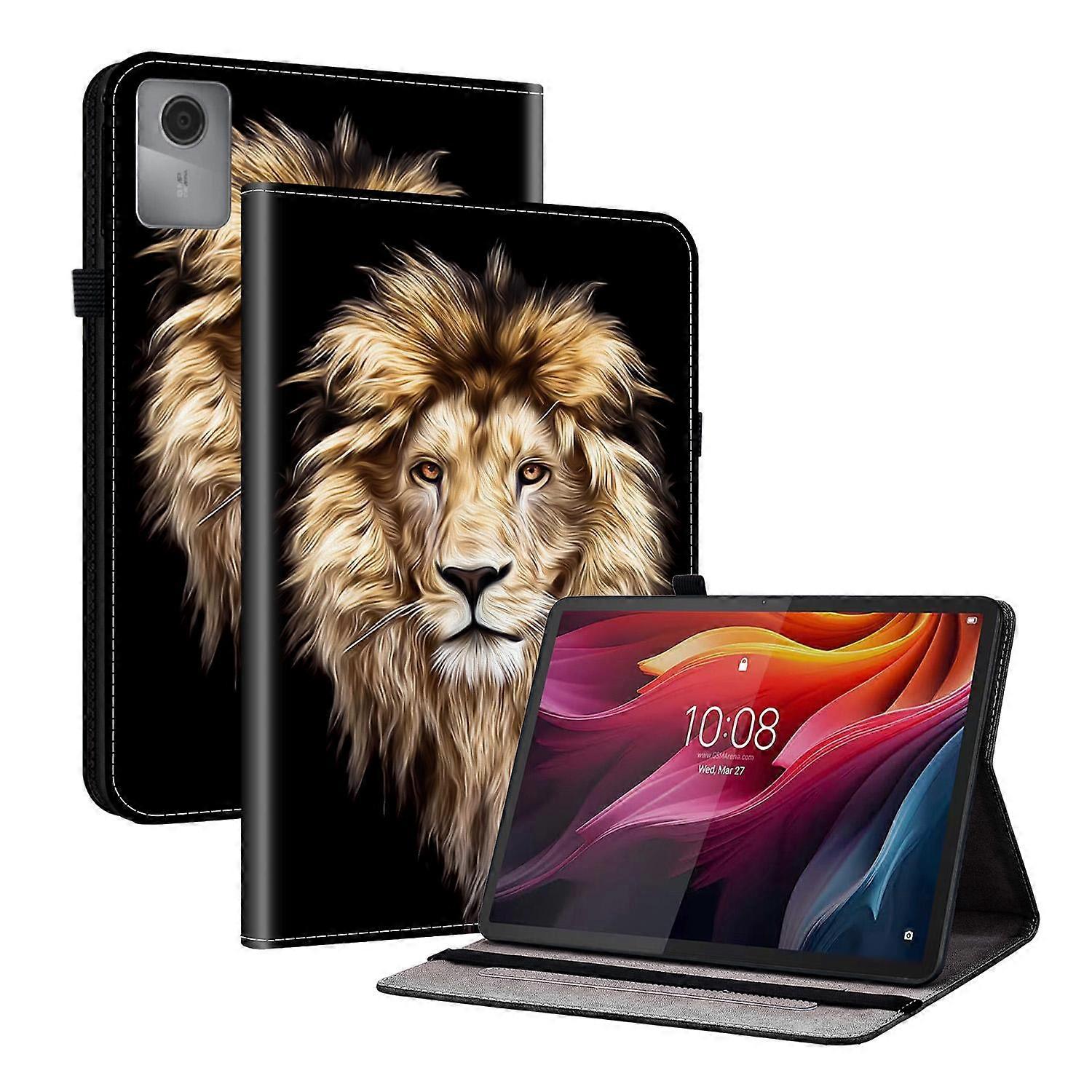 Crystal Texture Colored Drawing Leather Tablet Case