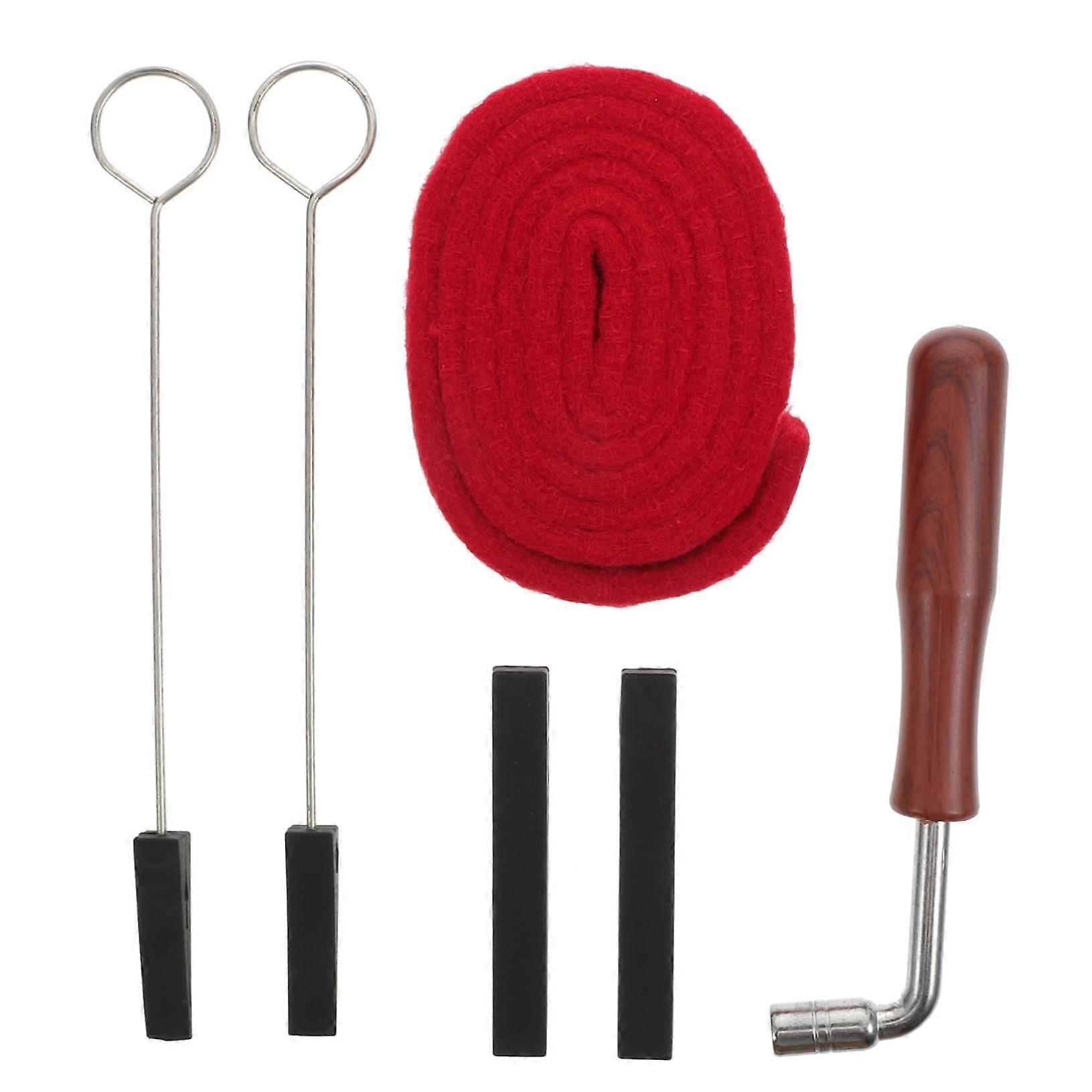 1 Set Piano Mute with Grips Partial Piano Tuning Tool Professional Design Easy Installation