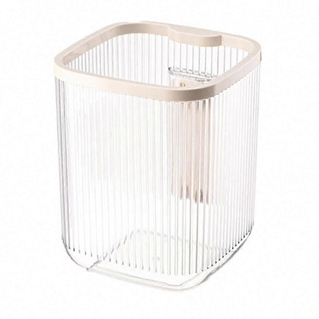 Compact Trash Bin with Mobile Device Stand - Tiny Waste Container for Home Office, Restroom & Study Area