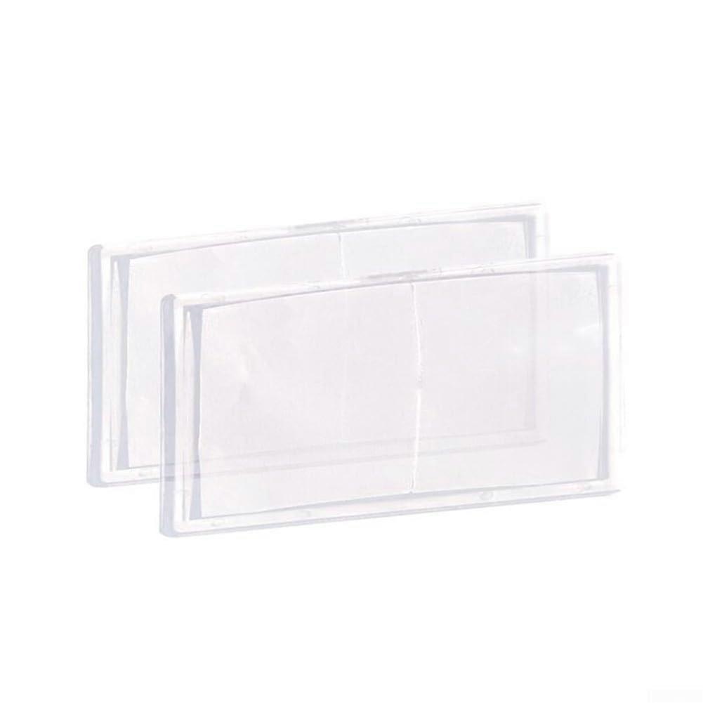 Professional welding magnifying lenses, 2 pieces, clear lenses, designed for better visibility and safety in welding environments (75).