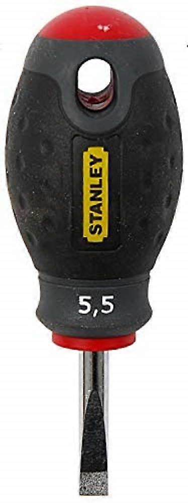 Stanley Fat Max Screwdriver Parallel Blade 5.5 X 30 Mm Black/Red