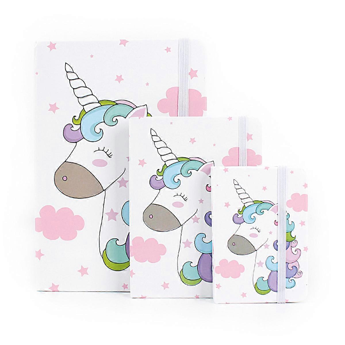 Notebook Cartoon Hard Cover for Writing 1Pcs Pink Diary