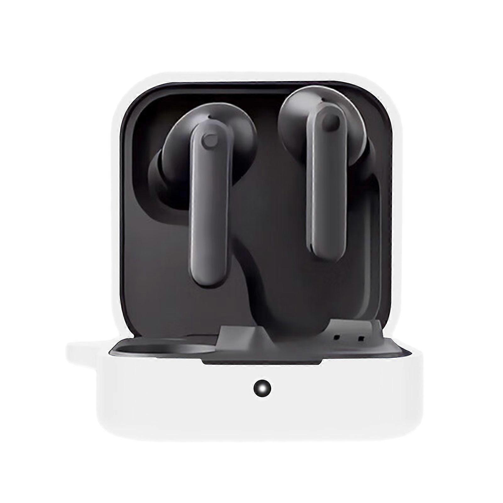 Earbud Case Shockproof Housing Skin-friendly Guard Washable Shell Nonslip Keep Safe From Accidental Drop for CMF Buds 2 White