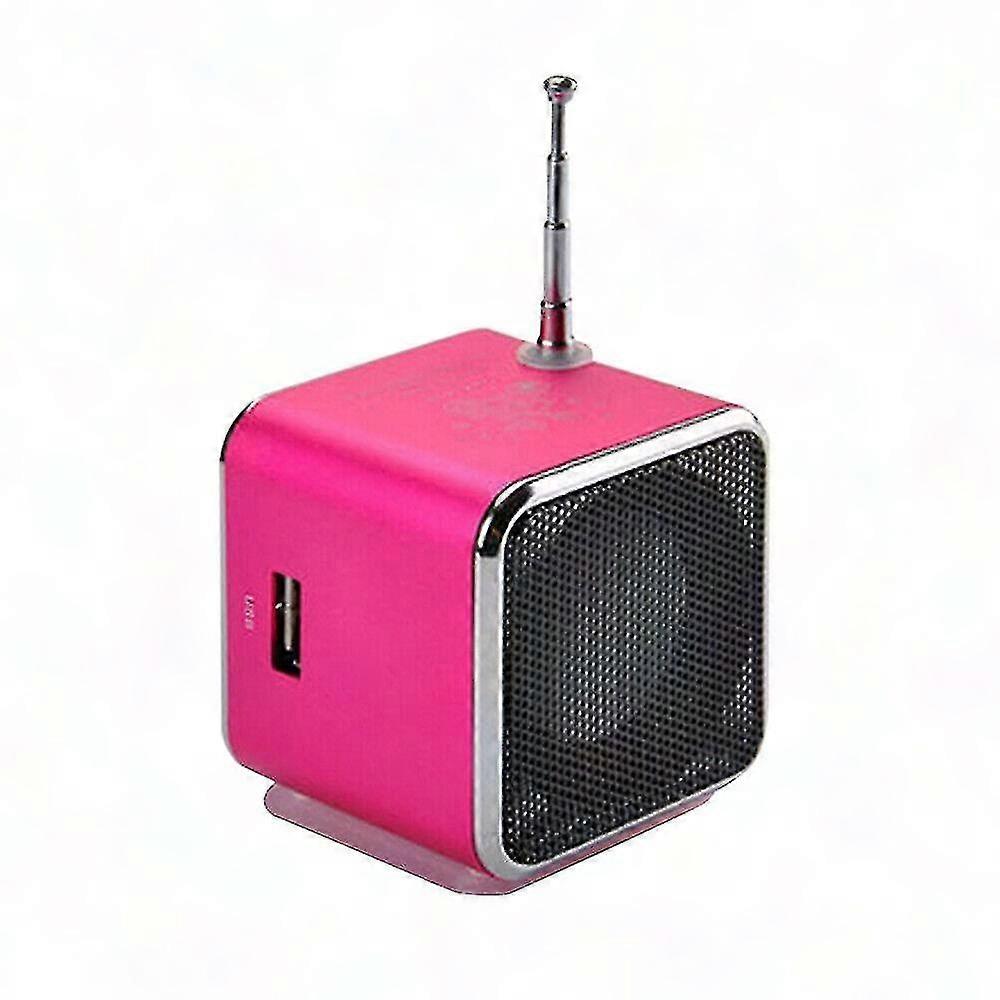 Portable Mini MP3/4 Player with Micro SD/TF, USB, Speaker & FM Radio
