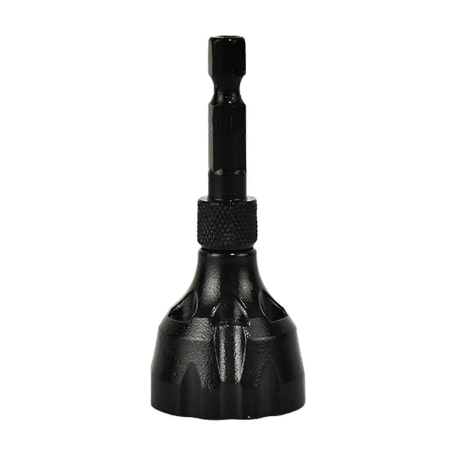 Deburring tool for metal – Removing burr tools with hex shank, quickrelease, external deburring tool for metal and wood, black deburring.