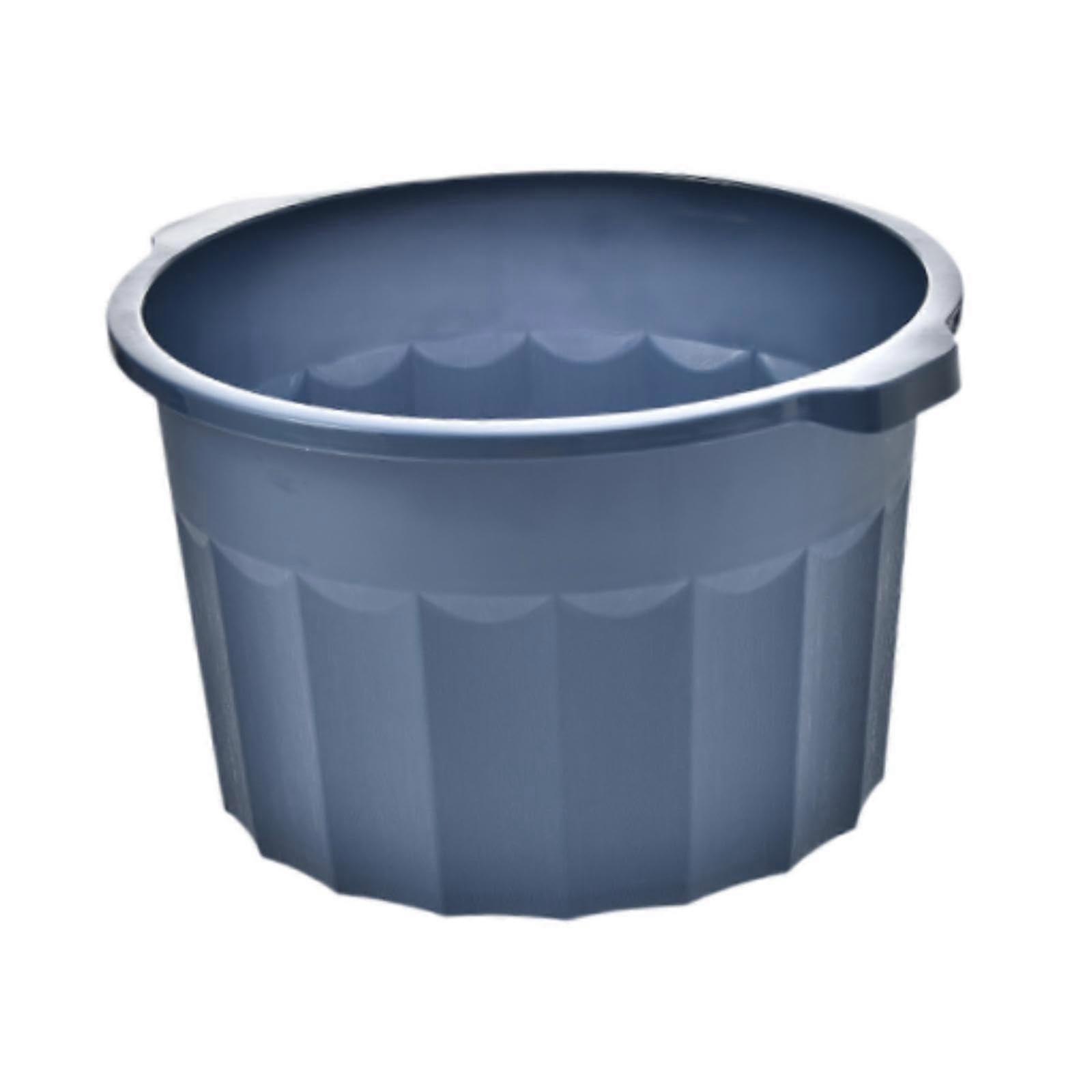 Massage Foot Bath Basin, Multifunctional Foot Wash Basin, Foot Wash Bucket for Home Spa, for Women and Men, Blue