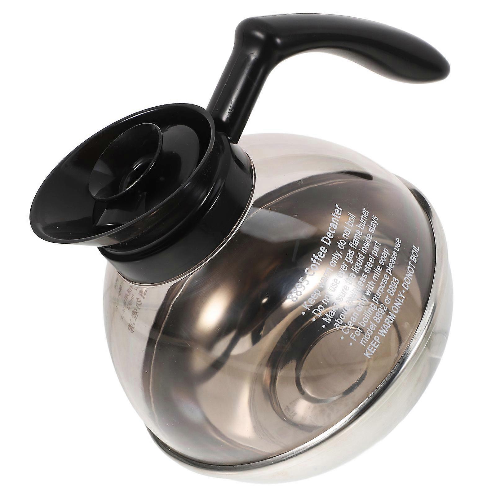 Stainless Steel Coffee Pot Small Thermal Carafe Espresso Machine 1 Set Metal Kettle for Camping