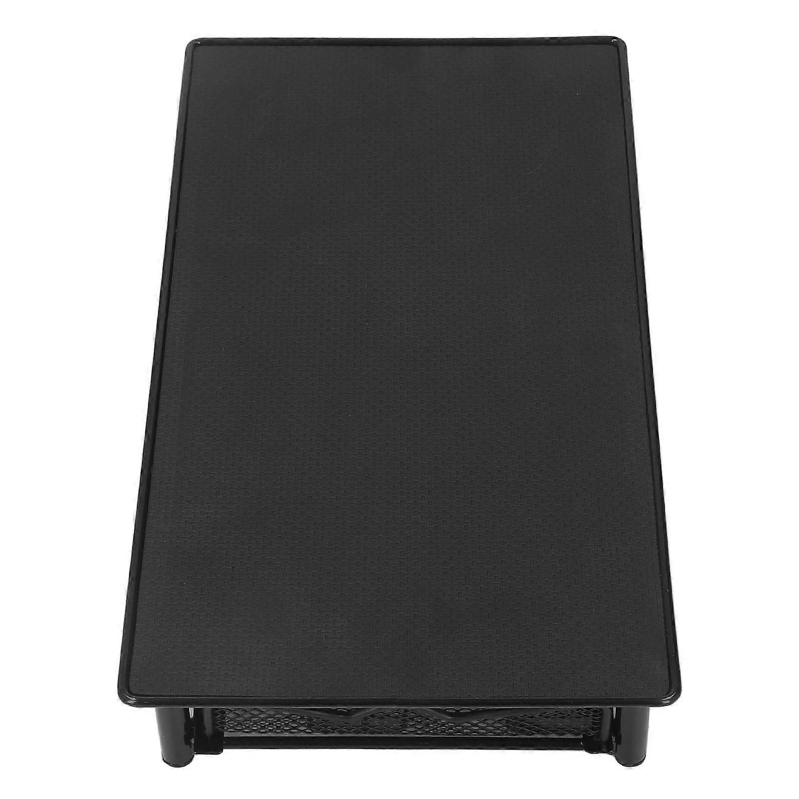 Coffee Capsule Holder Sliding Design Waterproof Iron Capsule Storage Drawer for 40 Pods Home Black 