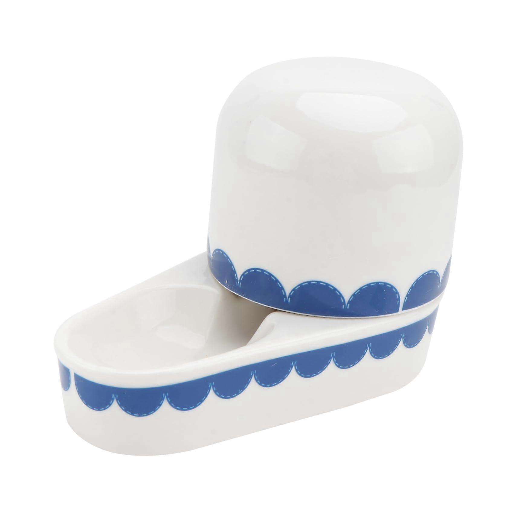 Ceramic Rabbit Drinking Bowl 1Piece Safe Durable Pet Feeder Leakproof Odorless Easy to Clean For Home Use Rabbit Lovers