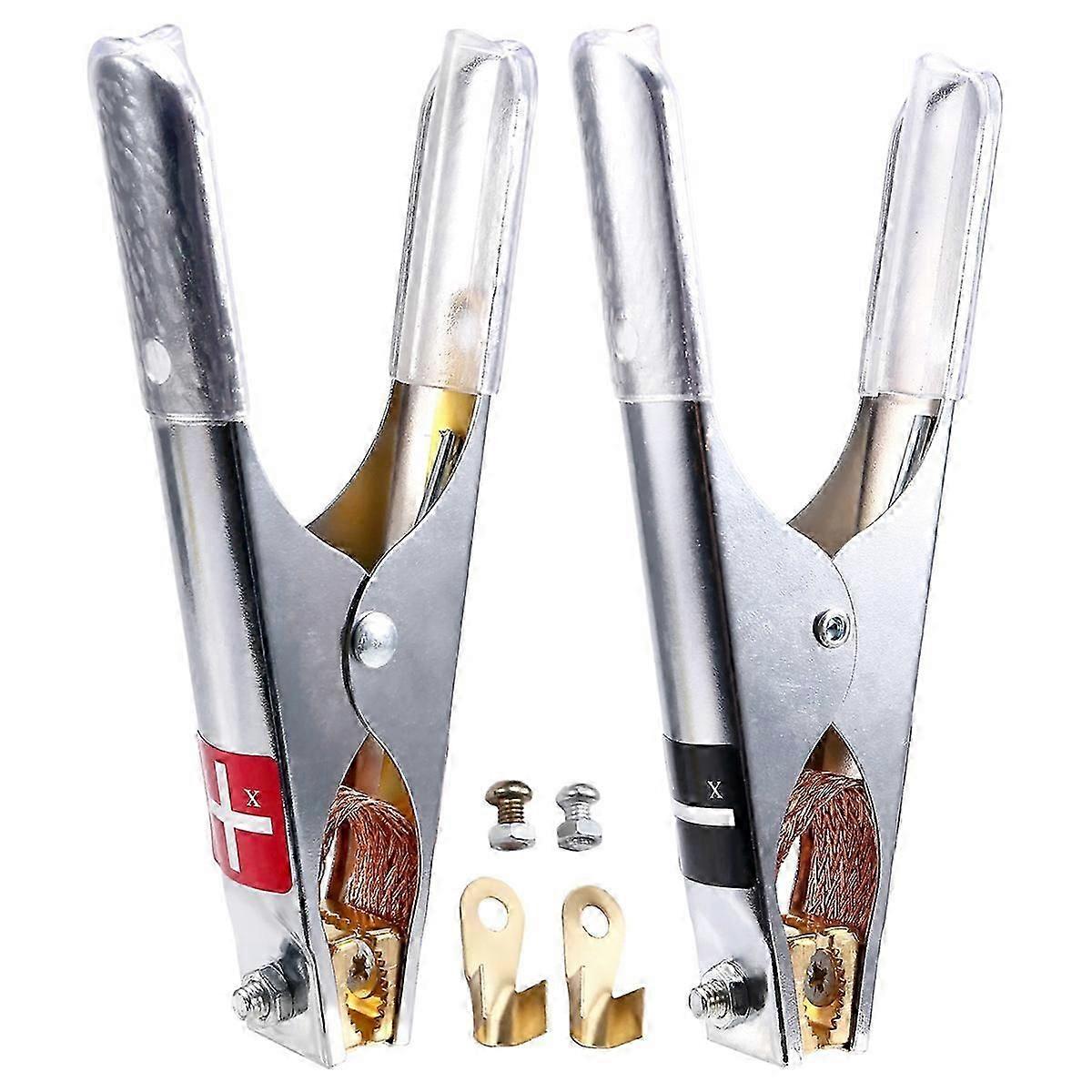 2 حزمة كليب مشبك السيارة المشبك للسيارة الكهربائية كليب البطارية كابل النار كليب تمساح C عالي الجودة