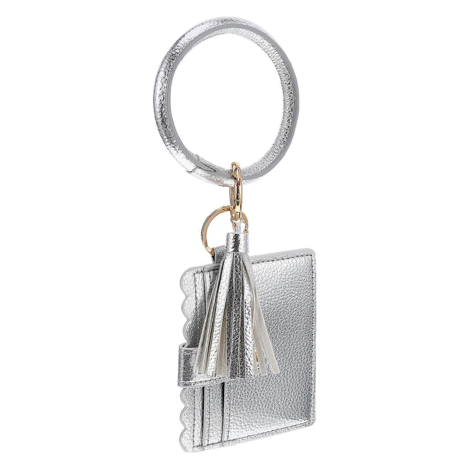 Elegant Wrist Purse Accessory For Women For Formal Occasions In Silver Color With Coin Storage Function And 1Pcs Design