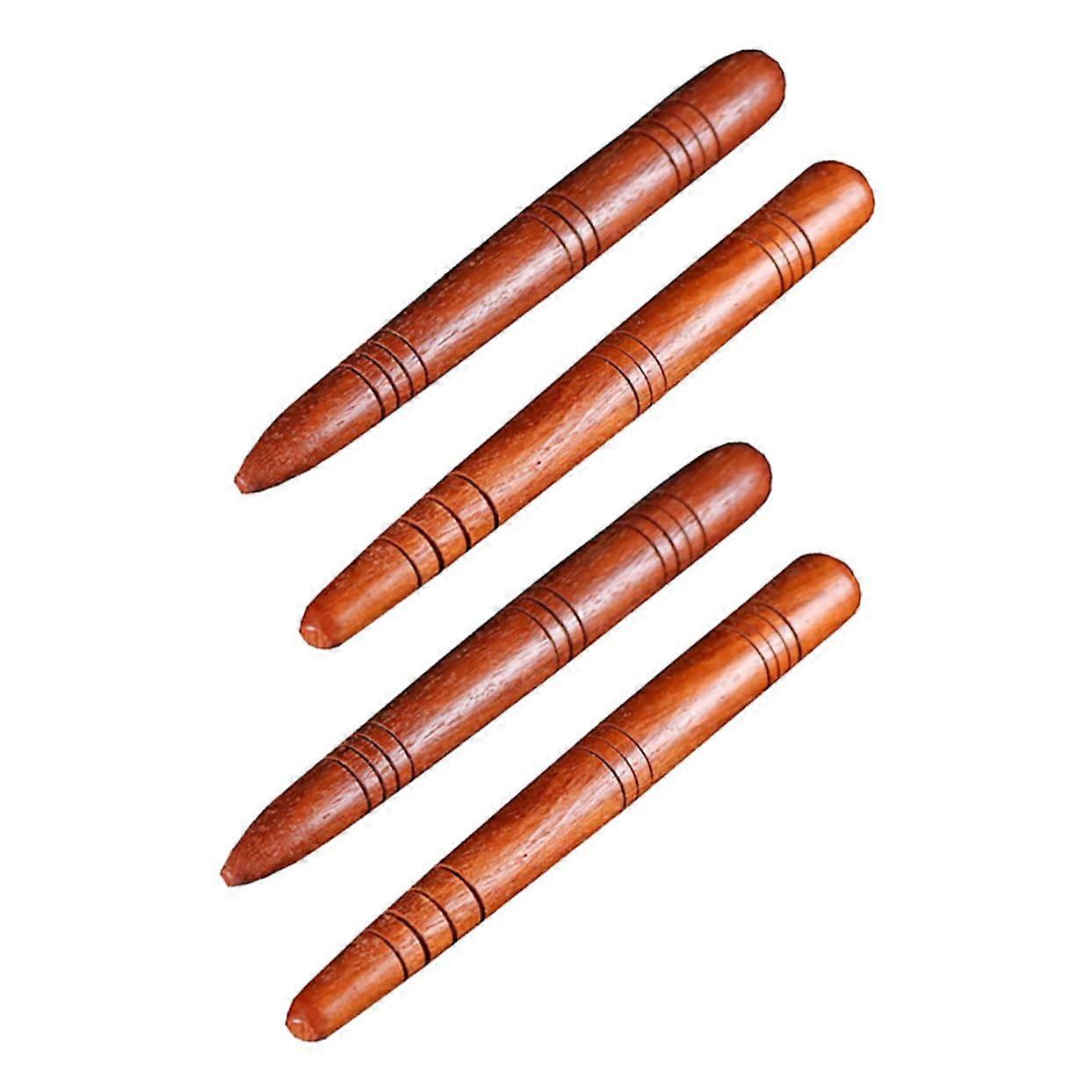 Acupuncture Wand Massage Sticks Set For Hand Massage And Trigger Point Therapy Tools, 4-Piece, Relieves Tension