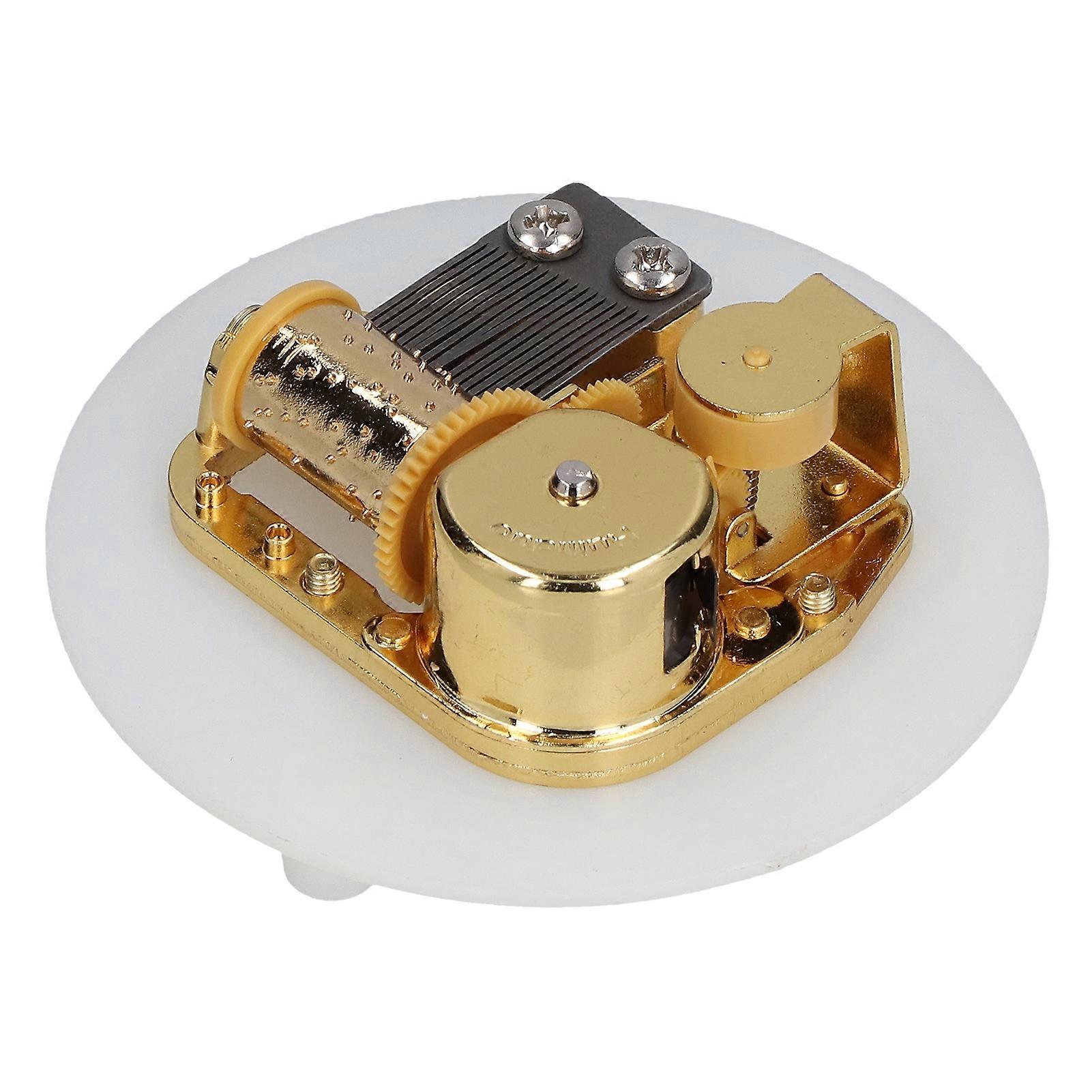Wind Up Music Box Movement Exquisite Workmanship Musical Movement Music Box Replace Accessory