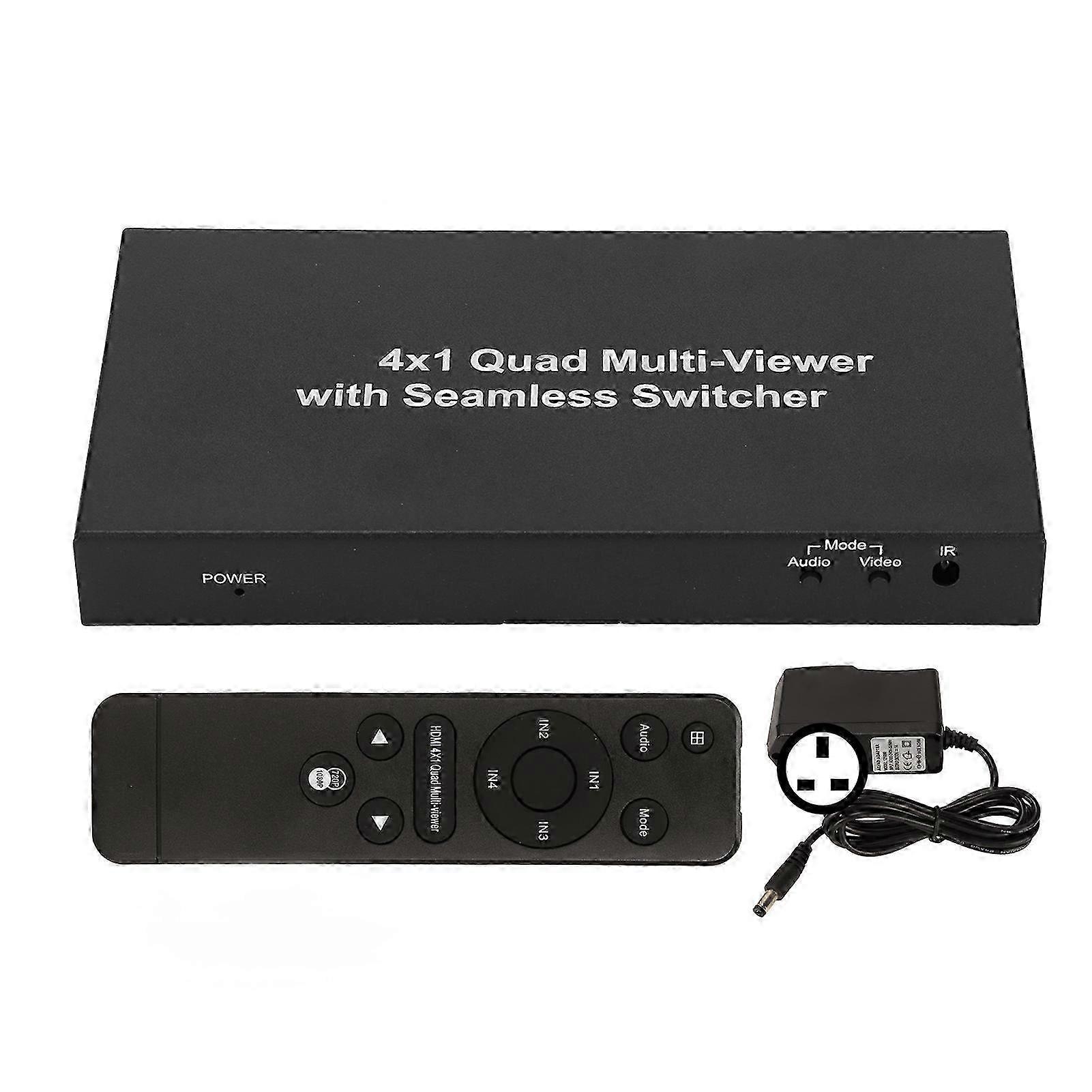 Hd Multimedia Interface Splitter 4 In 1 Out 1080p Hd Multimedia Interface Switchermit Fernbedienung 100240V 4 In 1 Out Splitter SZRH A-SD