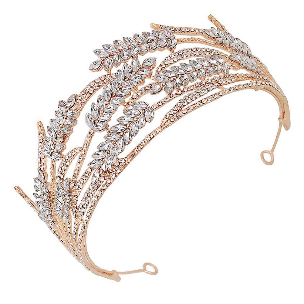 Coiffe couronne pour la mariée, raisonnablement conçue pour le confort et le style