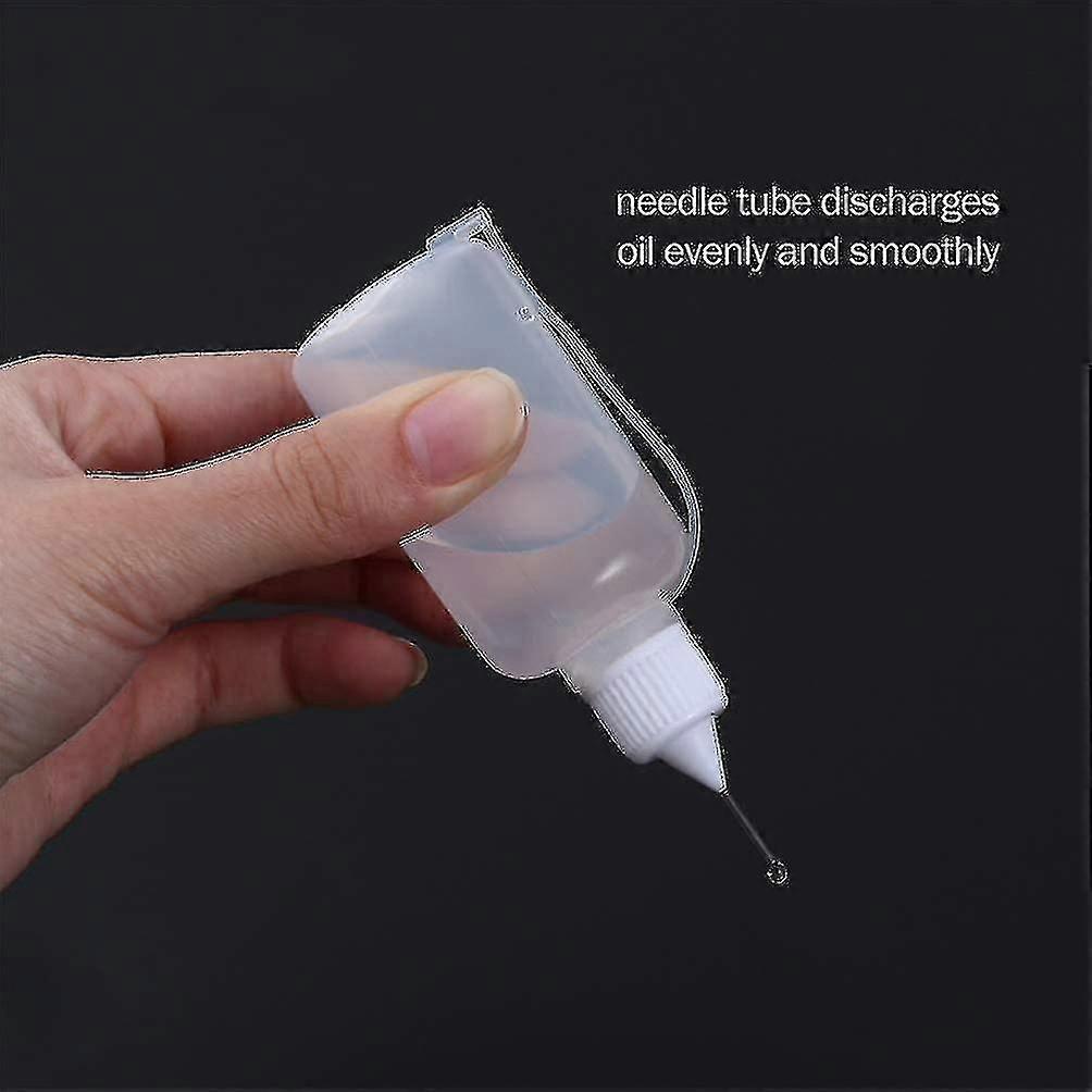 12pcs Precision Tip Applicator Plastic Bottles with Nozzles