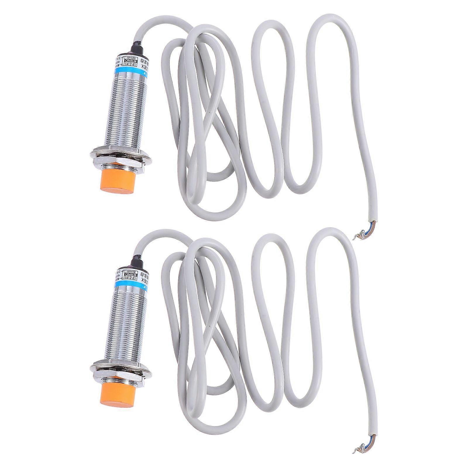 2 Pcs Professional Detecting Distance Approach Sensor Inductive Proximity
