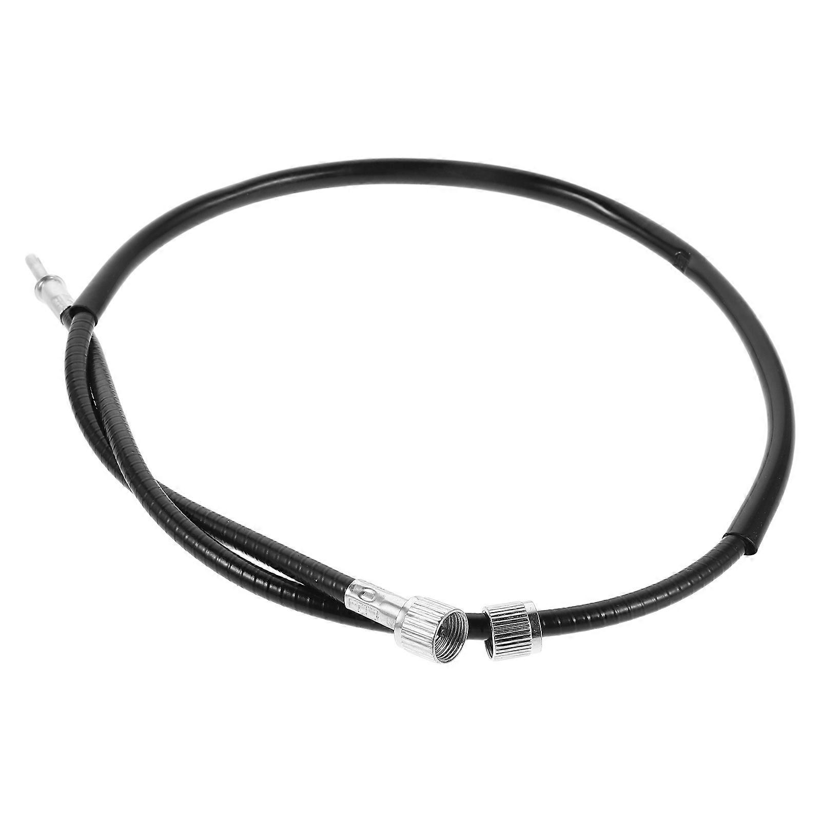 Motorcycle Accessory Speedometer Cable 1Pcs For Accurate Measurement Black Easy Installation Replacement Part