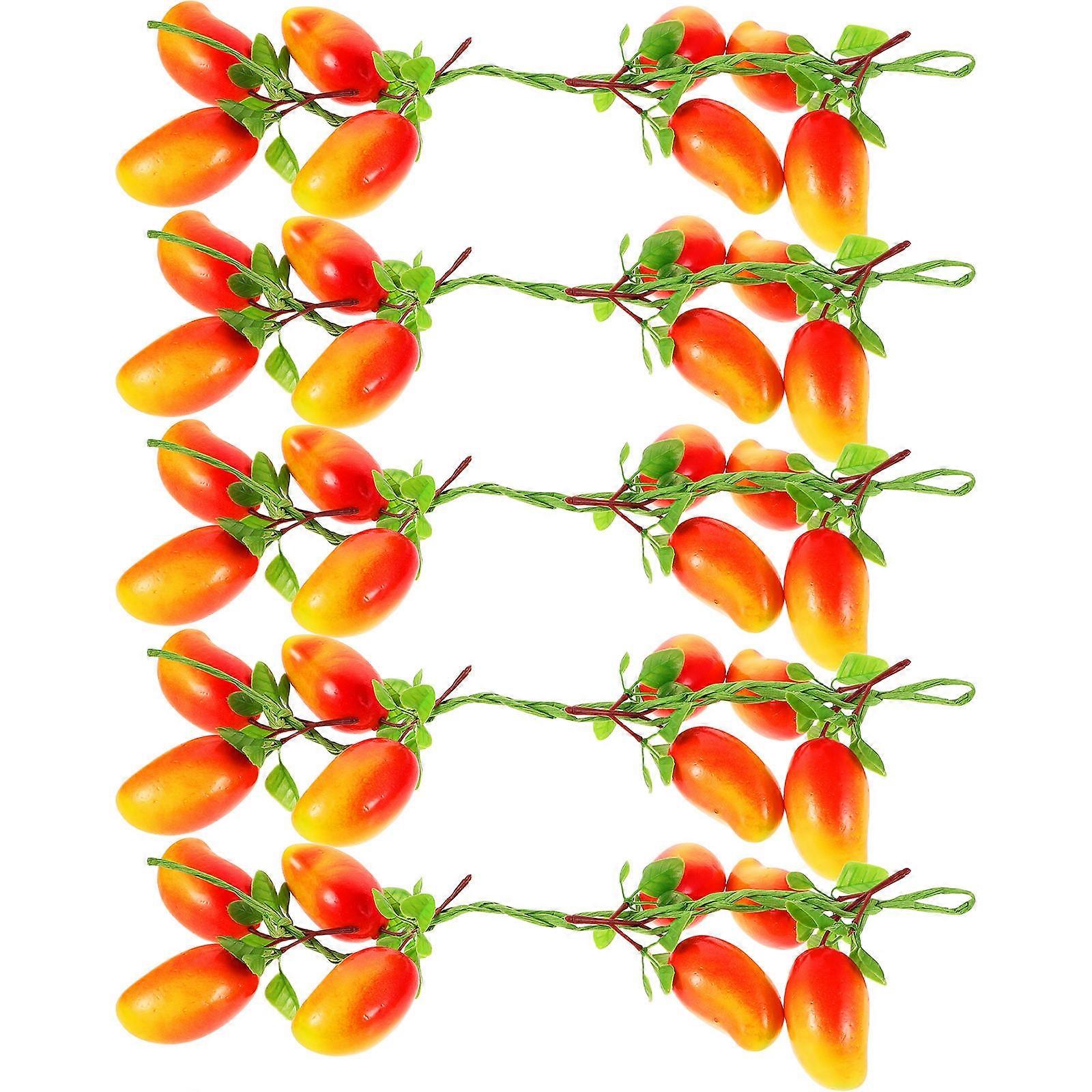 Lifelike Artificial Fruit Strings, Effortlessly Add Nature to Your Space