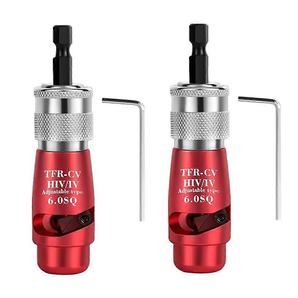 2-Piece Portable Wire Stripping Tool Set for Electricians, Alloy Steel, Quick Wire Stripping, 6 mm² Capacity