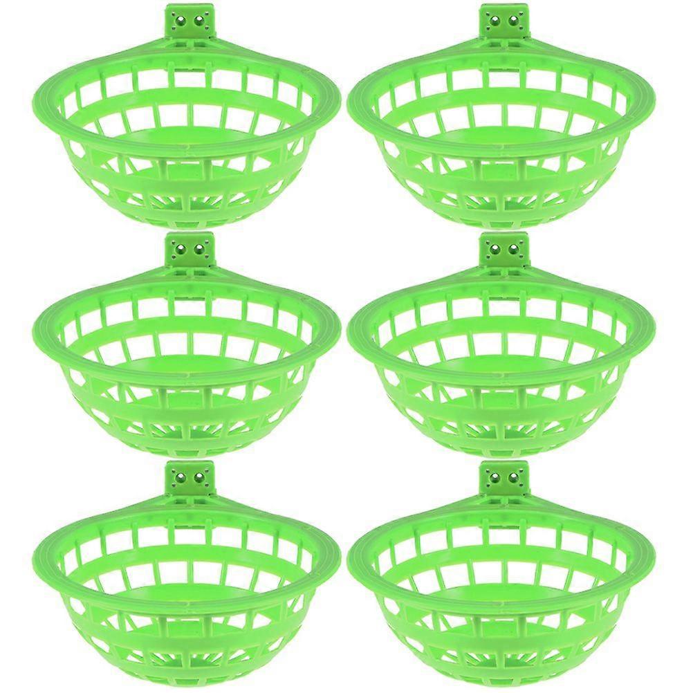 6pcs Bird Nests Pigeon Hatching Nest Hanging Cage Nest for Pan Finch Parrot Canary