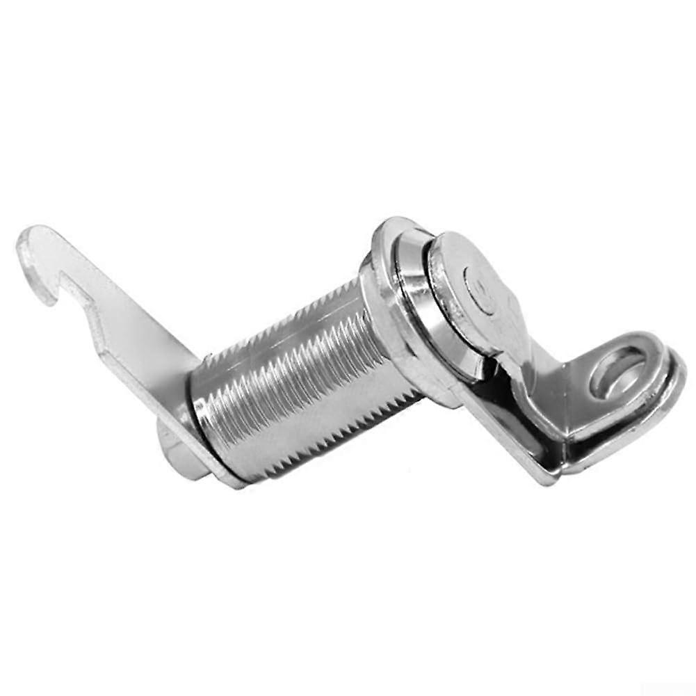 Lockable Cam Lock for Secure Storage, Designed for Cabinets and Lockers with Padlock Function (30mm, Durable Metal)