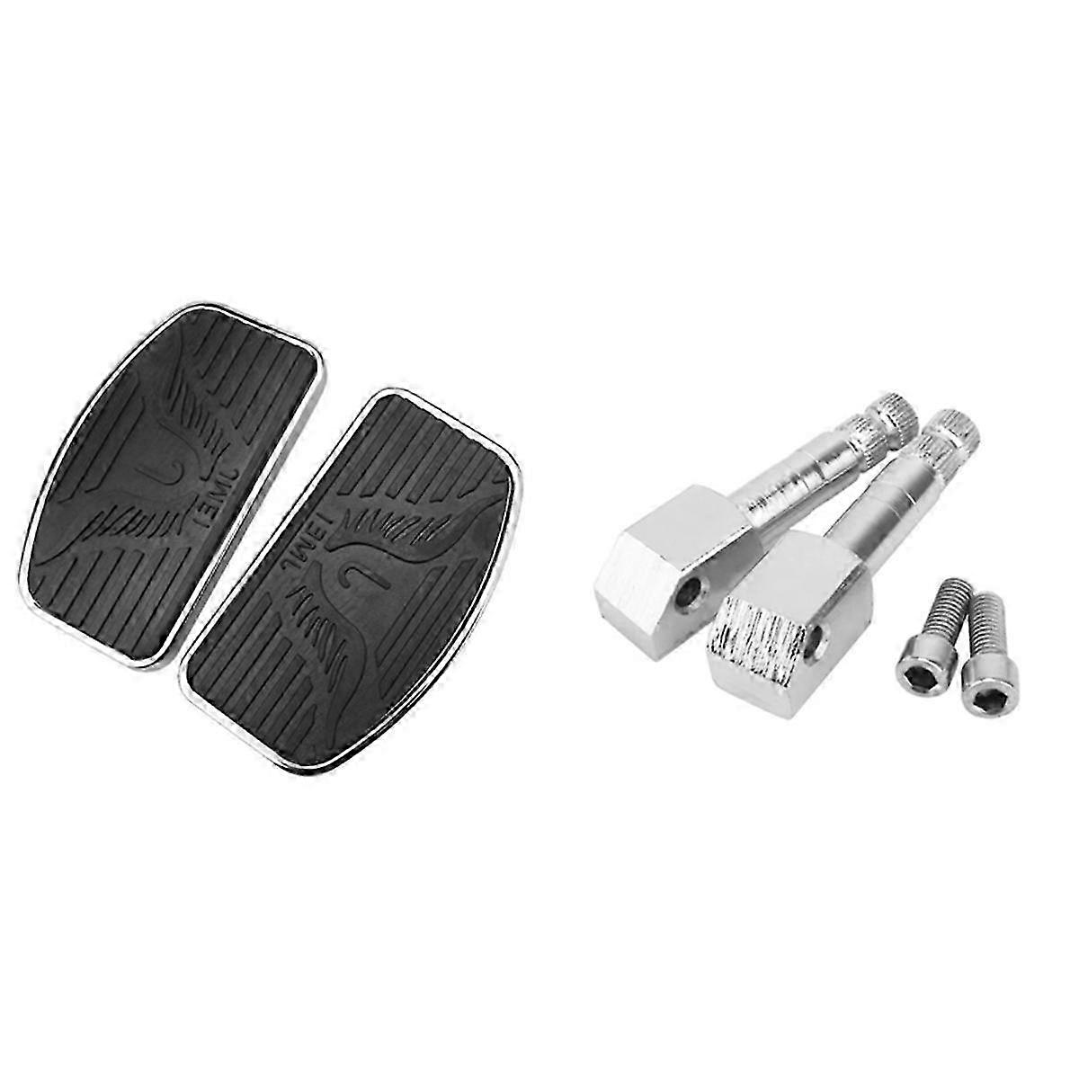 Motorcycle Universal Front Footrest Floorboards for VTX, V-STAR, Drag Star Models