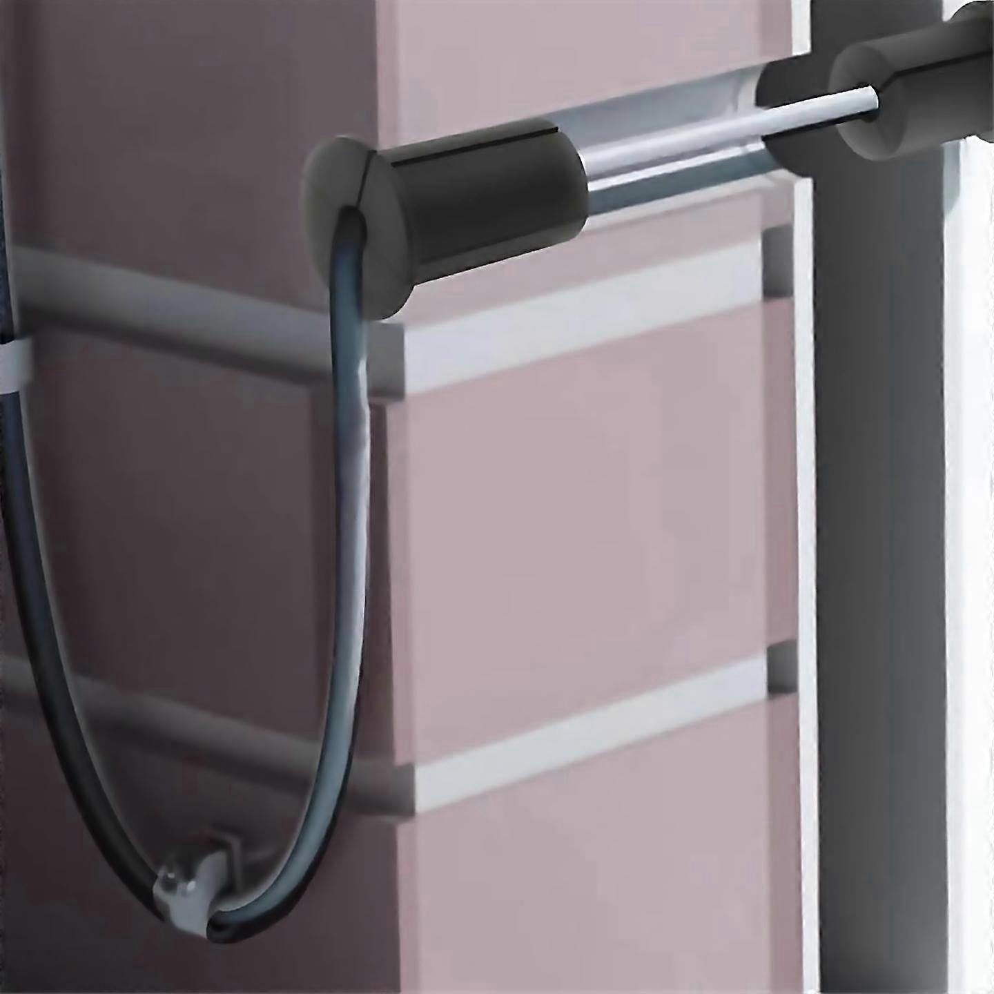 For 4pcs Cable Routing Kit 1 Inch Wall Pass Through For White