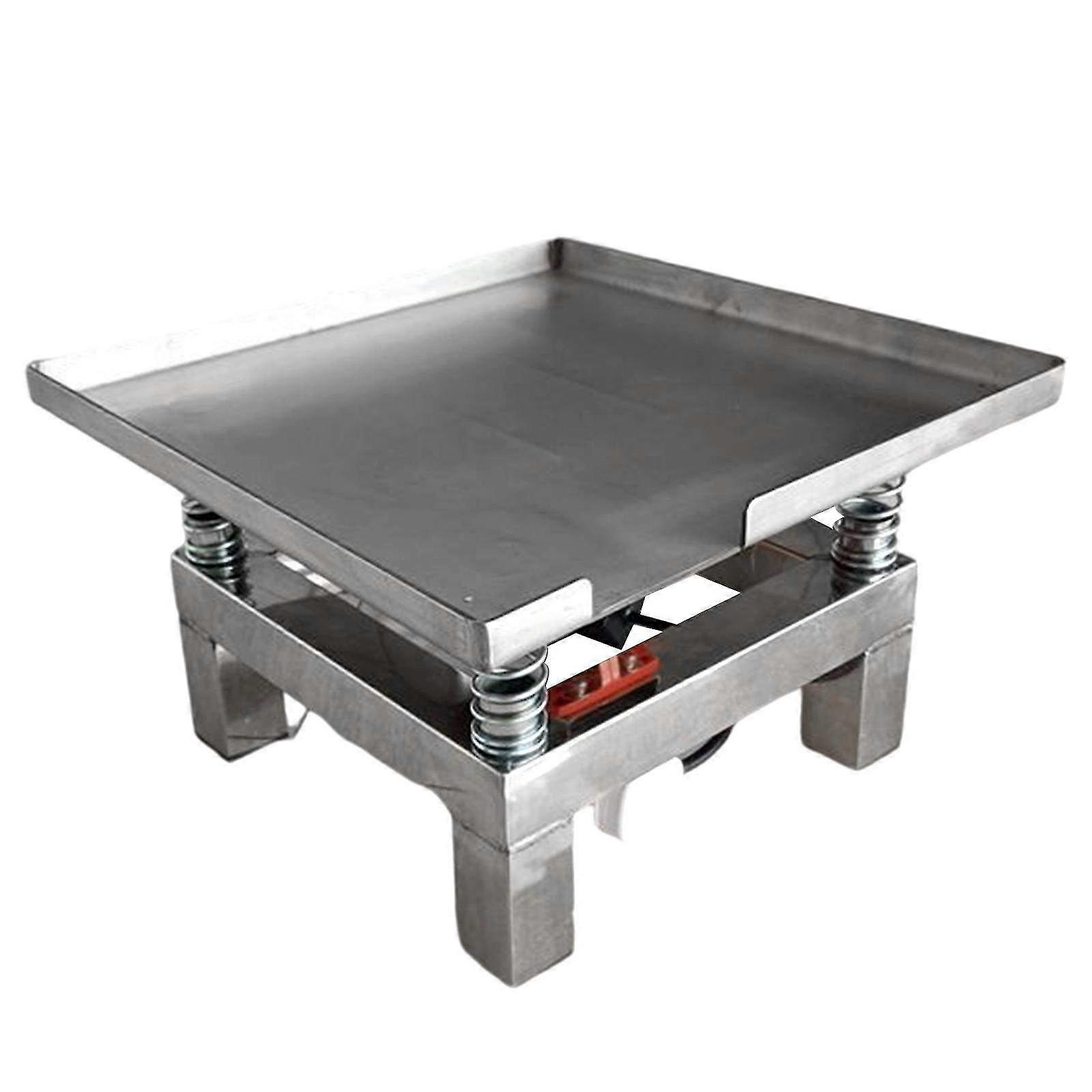 Mini Concrete Vibrating Table with Vibration Platform for Testing Concrete Blocks, Vibration Test Bench for Lab and DIY Projects