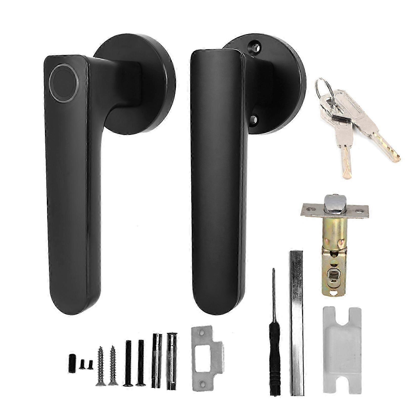 Intelligent Smart Fingerprint Password Key Security Door Lock For Home Office