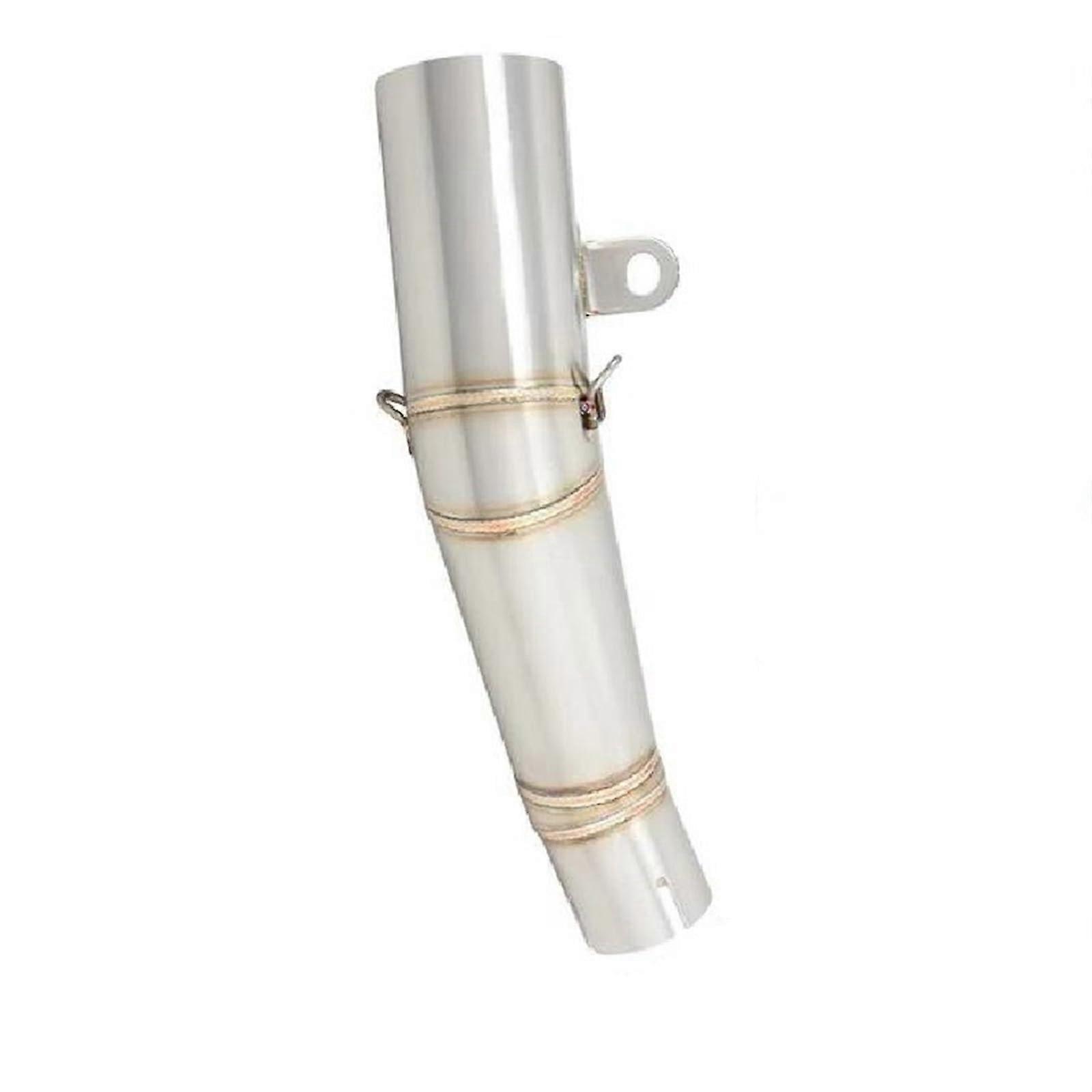 Exhaust system midpipe – Motorcycle full exhaust system midpipe connection 60 mm for Yamaha YZF R6 YZF6R 2006–