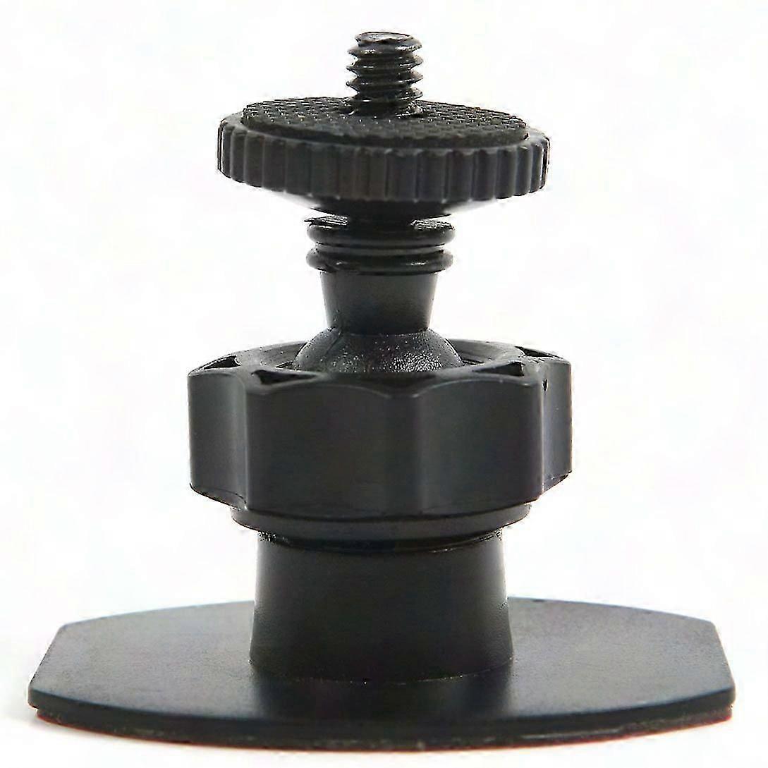 Car Windshield Suction Cup Mount for Action Camera & Dash Cam - Black