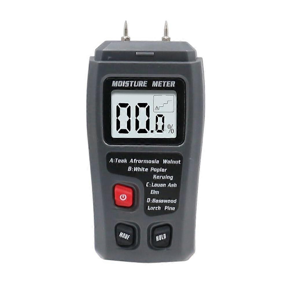Wood Moisture Meter with Automatic Power Off, Accurate Humidity Tester for Timber and Logs, Electrical Hygrometer