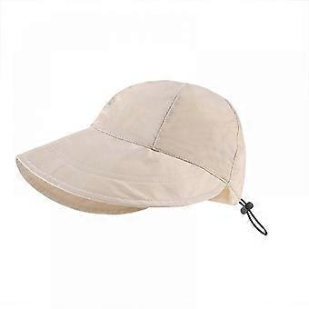 Chapeaux à larges bords pour femmes, lavables en machine avec cordon de serrage, bon effet de protection solaire