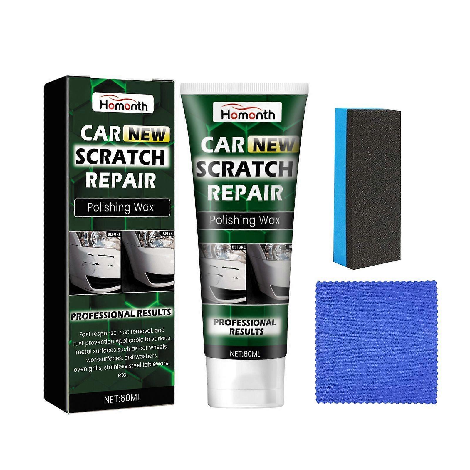 Homonth Car Scratch Polishing Paste - Scratch Remover, Paint Restoration & Car Surface Care