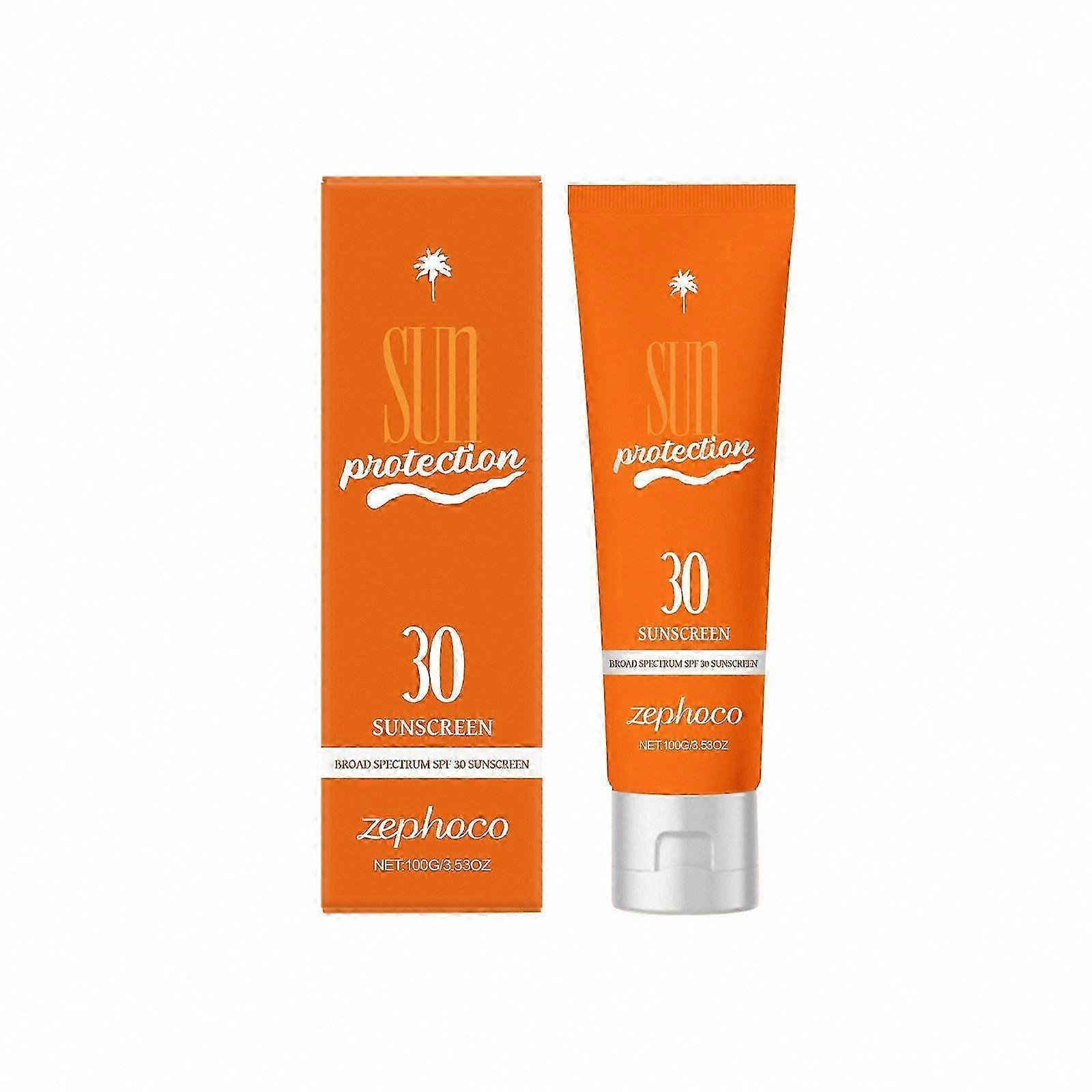 Broad Spectrum SPF 30 Tinted Face Sunscreen, Natural Water Resistant Reef Safe Formula for All Skin Types