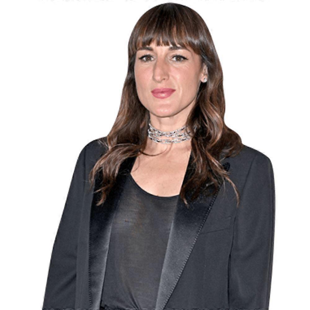 Juliette Armanet (Black Suit) Half Body Buddy Cutout