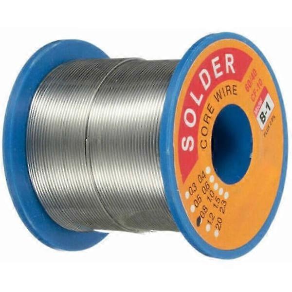 250g 60/40 0.8mm 錫鉛合金はんだワイヤはんだ付けワイヤスプール、ロジンコア付き