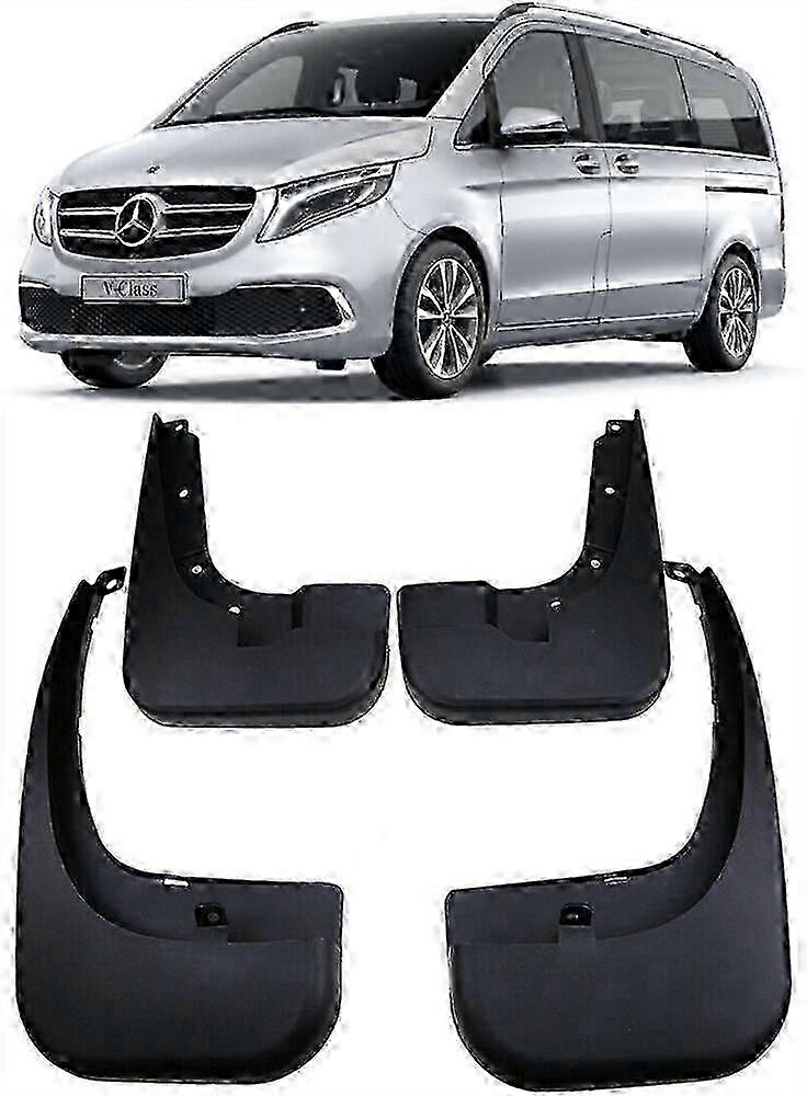 Oe Splash Mud Flaps For 2016-2024 Mercedes Benz V Vito W447