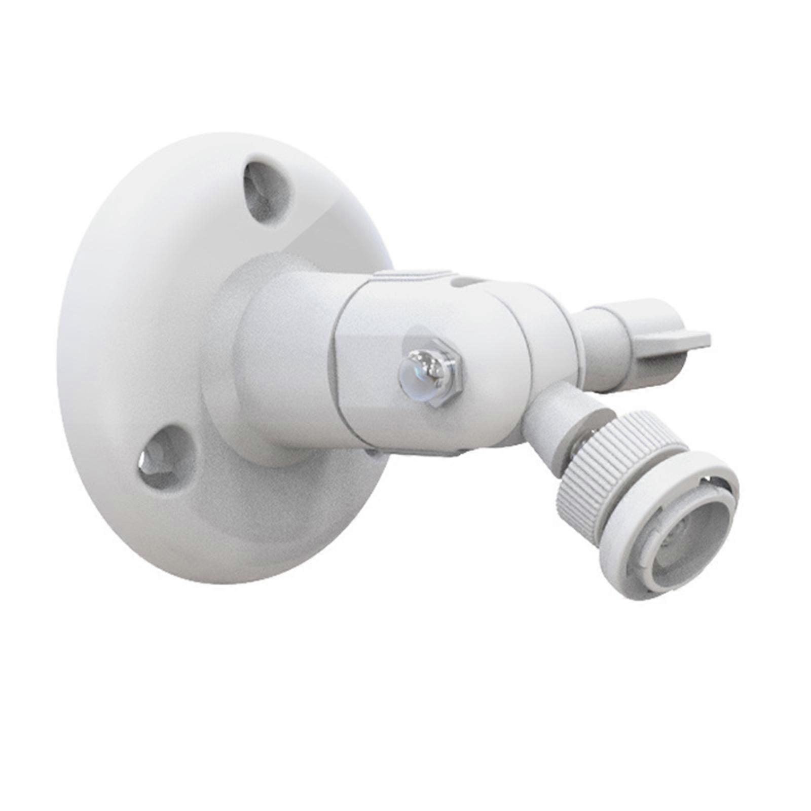 Waterproof Flexible 360 Degree Rotating Camera Mount Waterproof Wall Bracket for Multiple Security Cameras Quick Setup  White